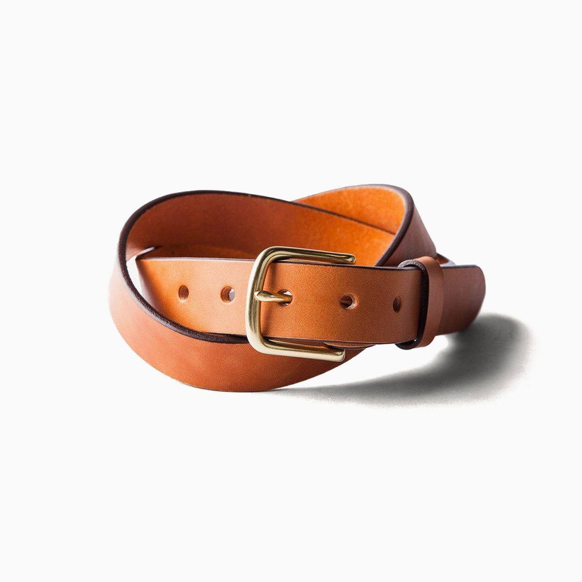 Men's Classic Leather Belt In Black - Thursday Boot Company