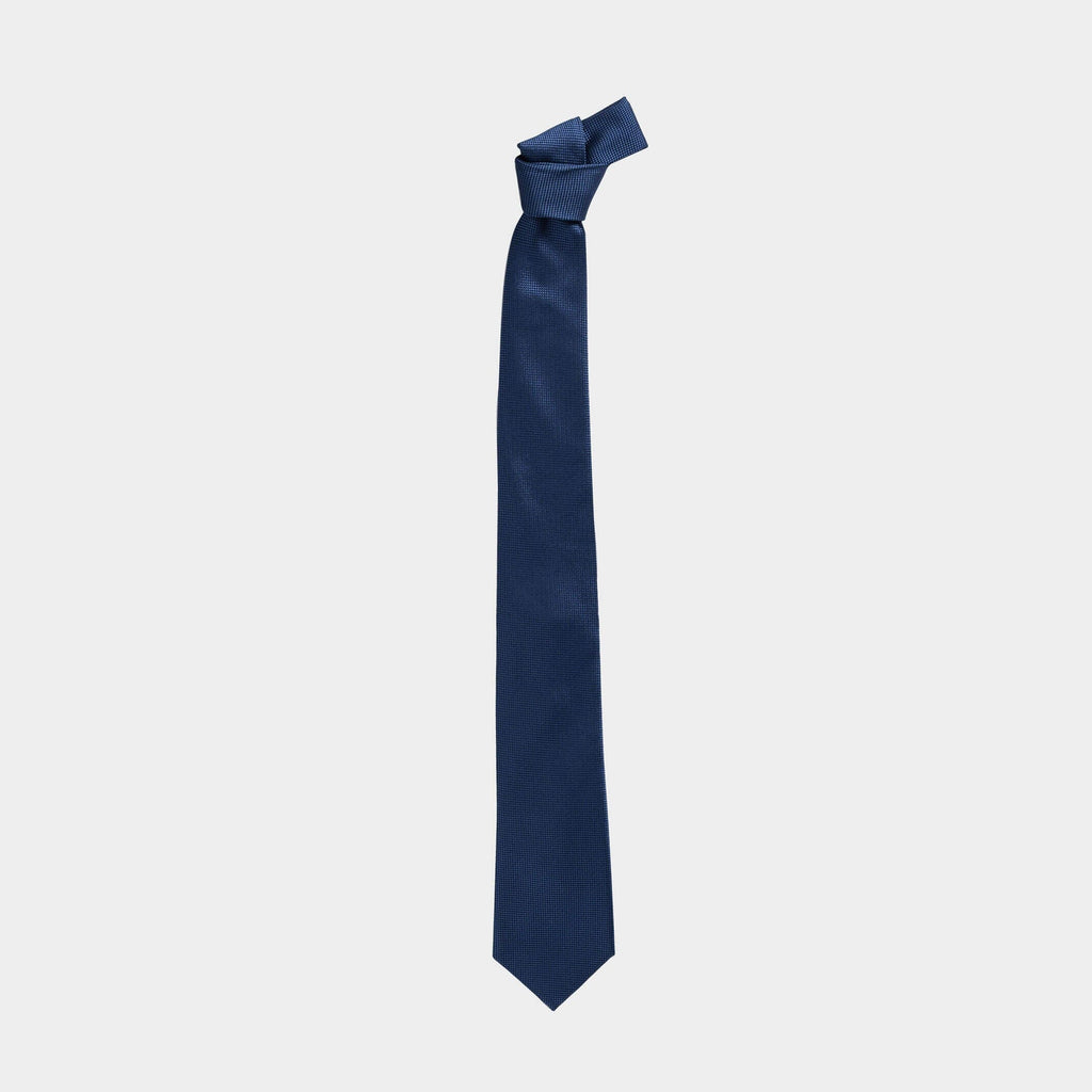 The Blue Barone Silk Tie Tie- Ledbury