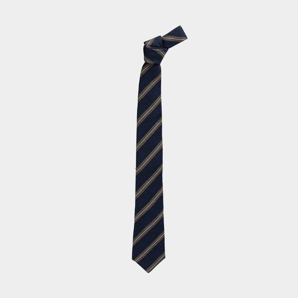 The Blue Leone Silk Tie Tie- Ledbury