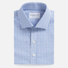 The Blue Carlough Check Dress Shirt Dress Shirt- Ledbury