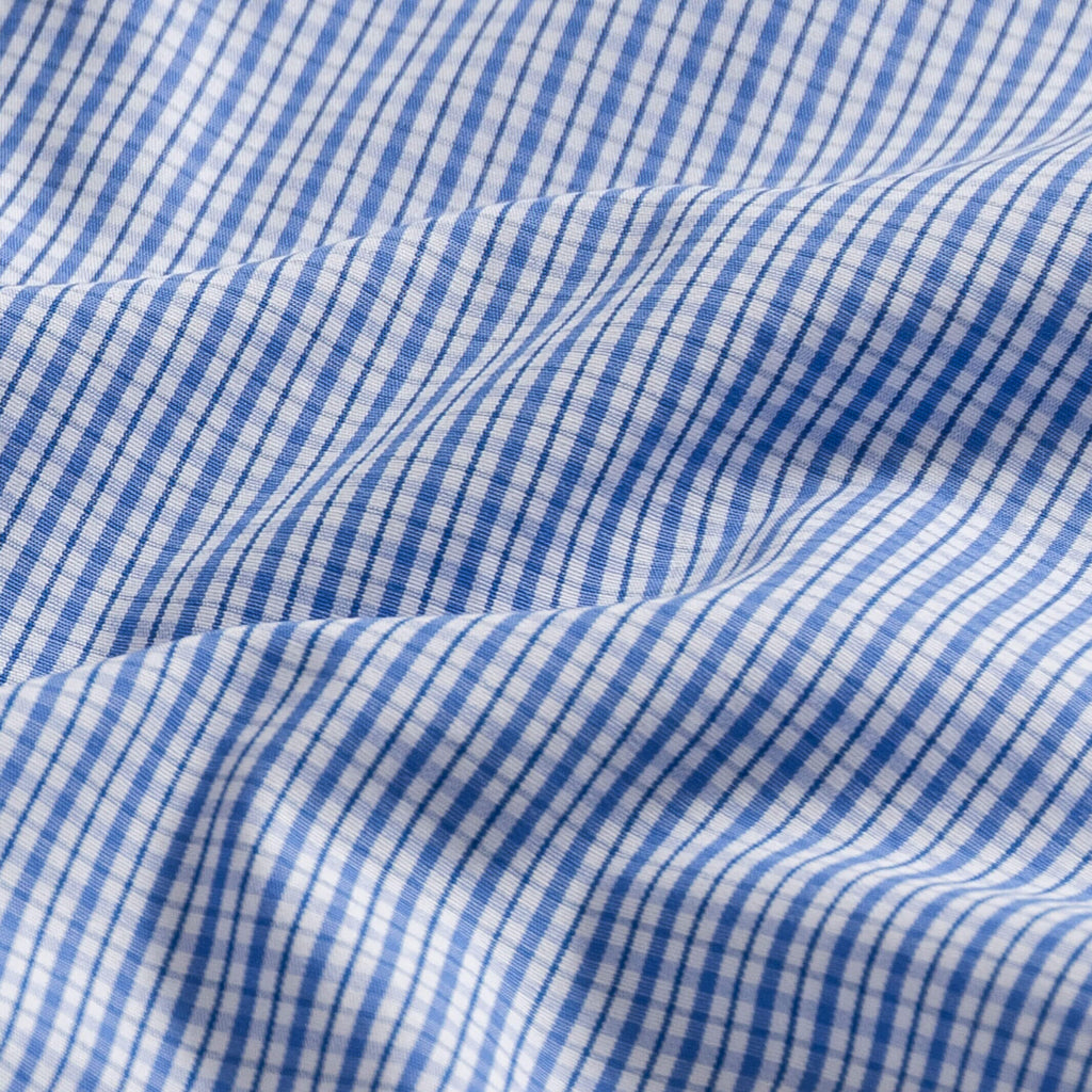 The Blue Simmons Check Dress Shirt Dress Shirt- Ledbury