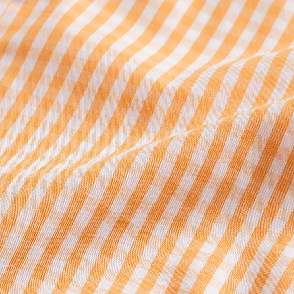 The Orange Bagley Gingham Dress Shirt Dress Shirt- Ledbury