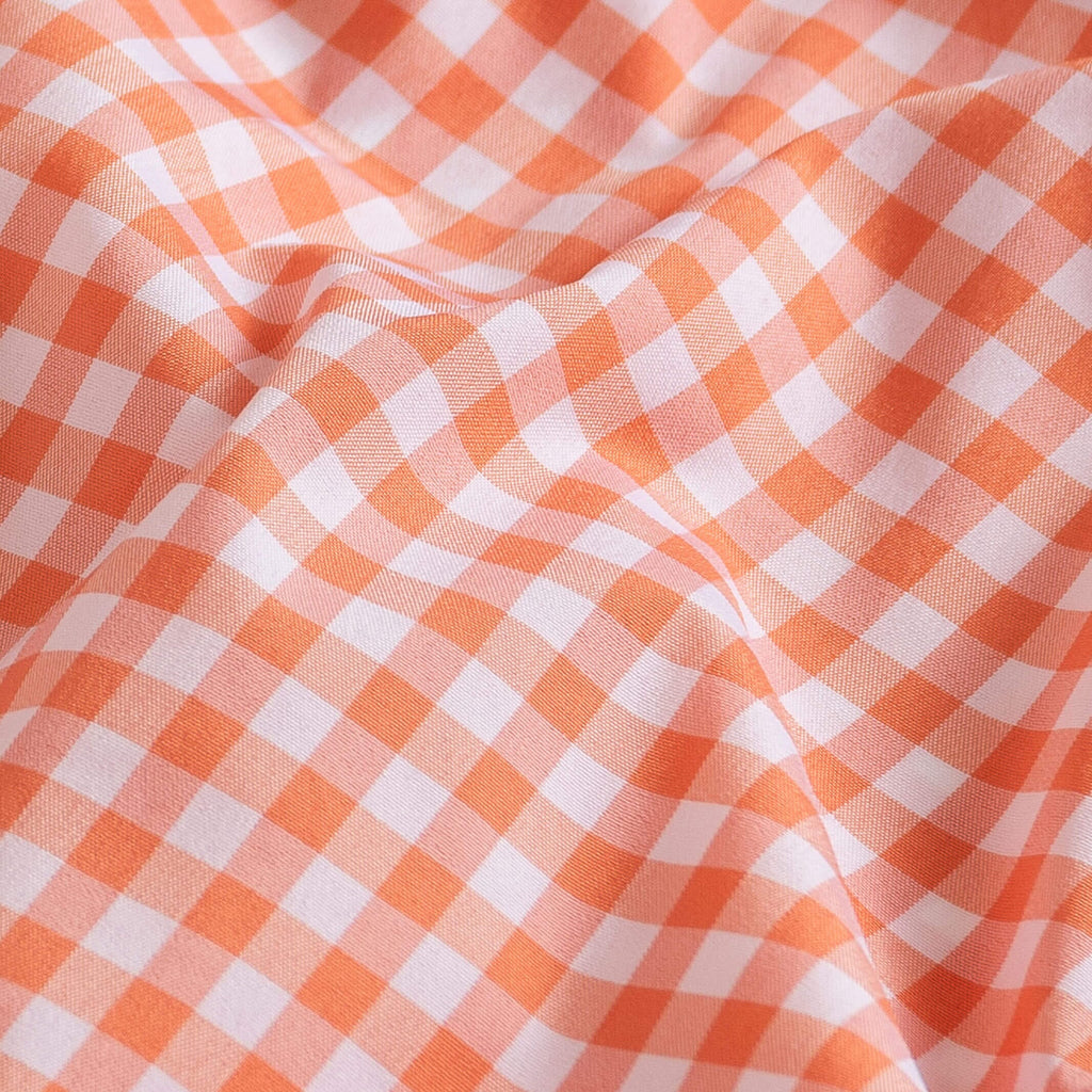 The Orange Arden Stretch Gingham Dress Shirt Dress Shirt- Ledbury