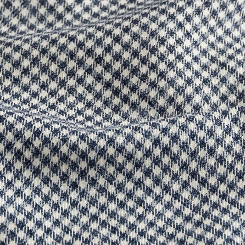 The Vintage Navy Berkshire Gingham Casual Shirt Casual Shirt- Ledbury