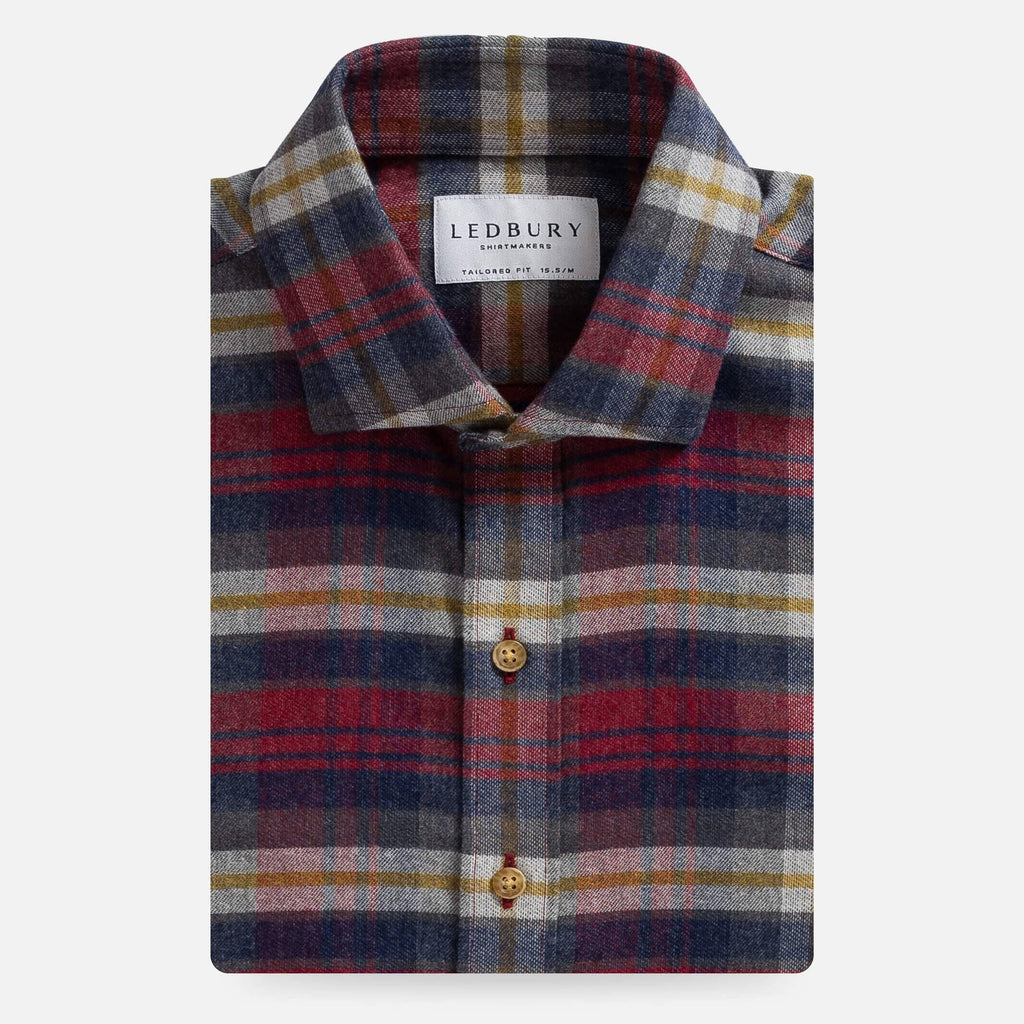 The Berry Palmer Flannel Casual Shirt Casual Shirt- Ledbury