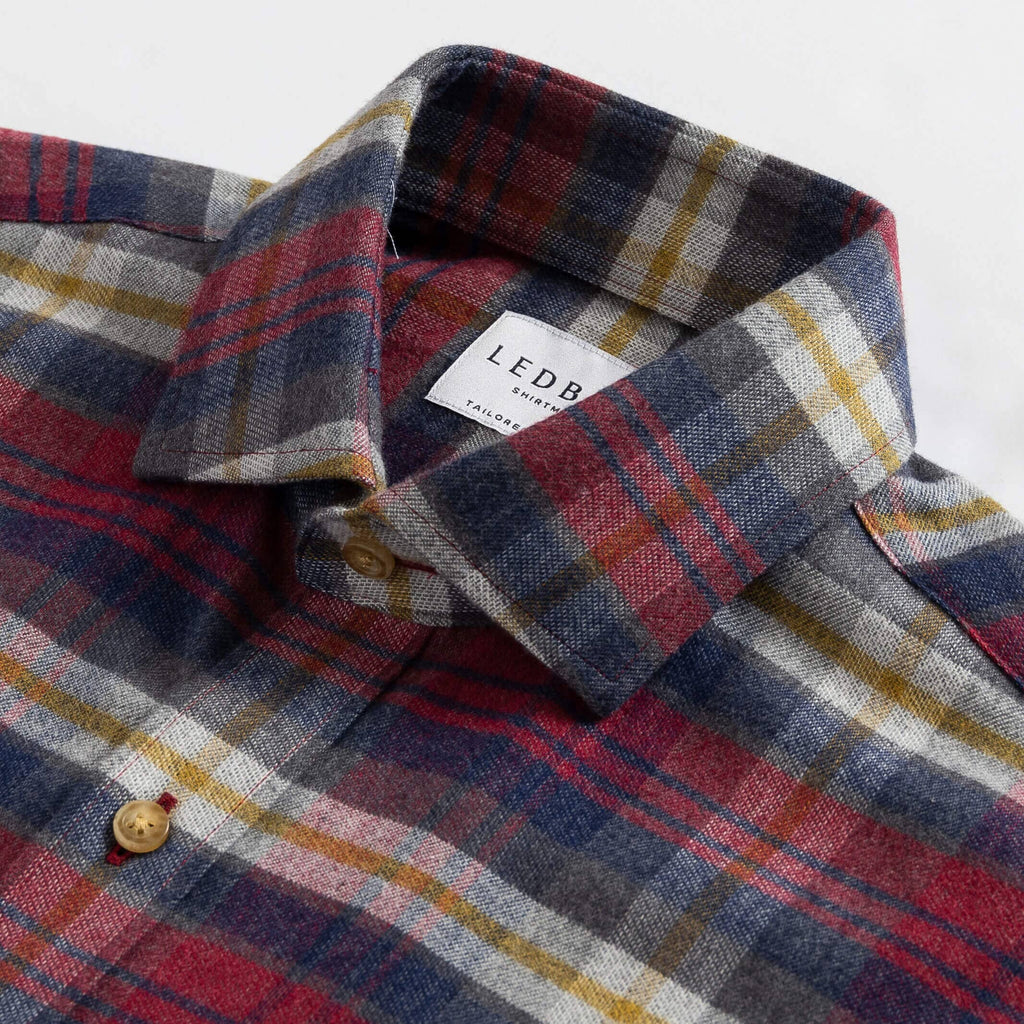 The Berry Palmer Flannel Casual Shirt Casual Shirt- Ledbury