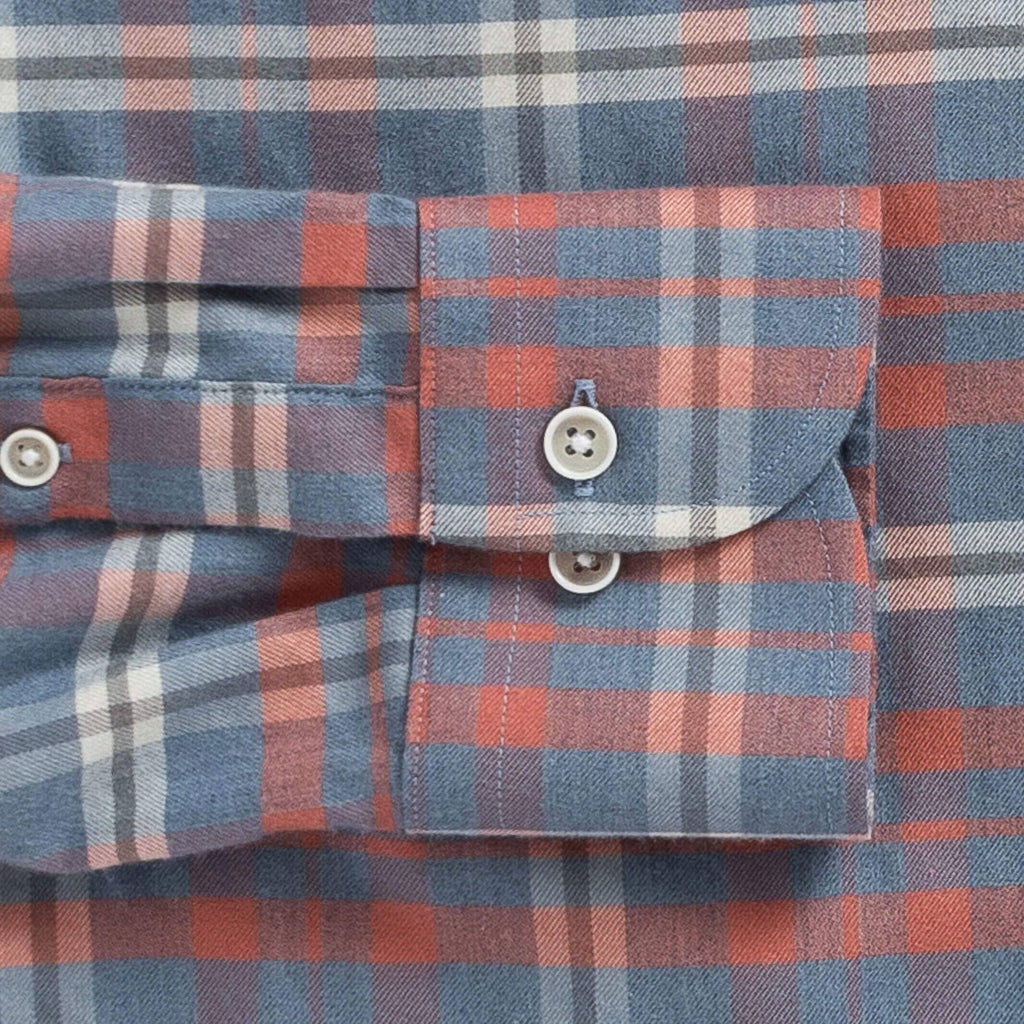 The Guava Hartford Stretch Plaid Casual Shirt Casual Shirt- Ledbury