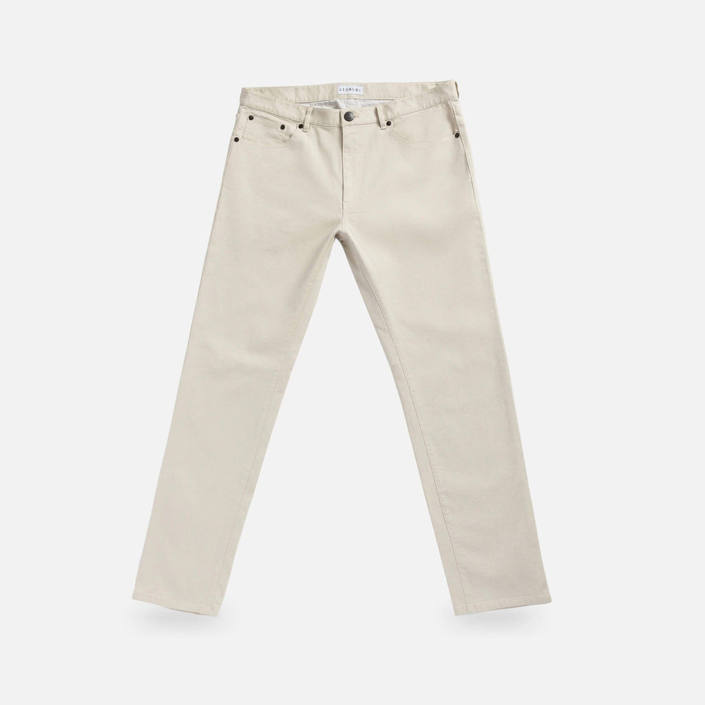 The Tan Stretch Canvas Franklin 5 Pocket Custom Pant Custom Pant- Ledbury