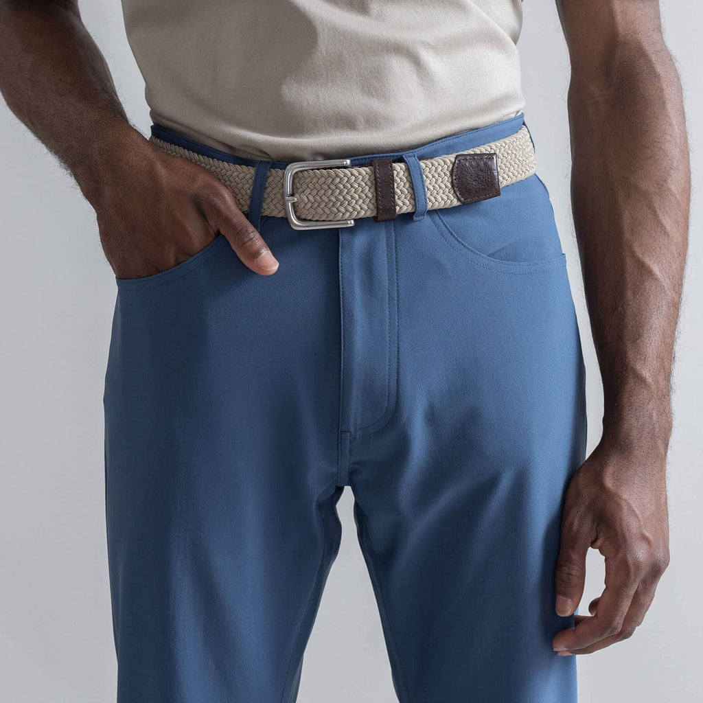 The Blue Performance Stretch Franklin 5 Pocket Custom Pant Custom Pant- Ledbury