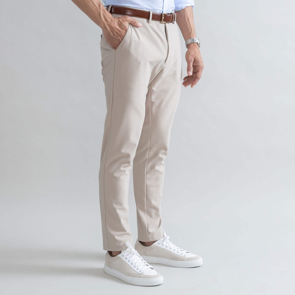 The Tan Performance Stretch Richmond Chino Custom Pant Custom Pant- Ledbury