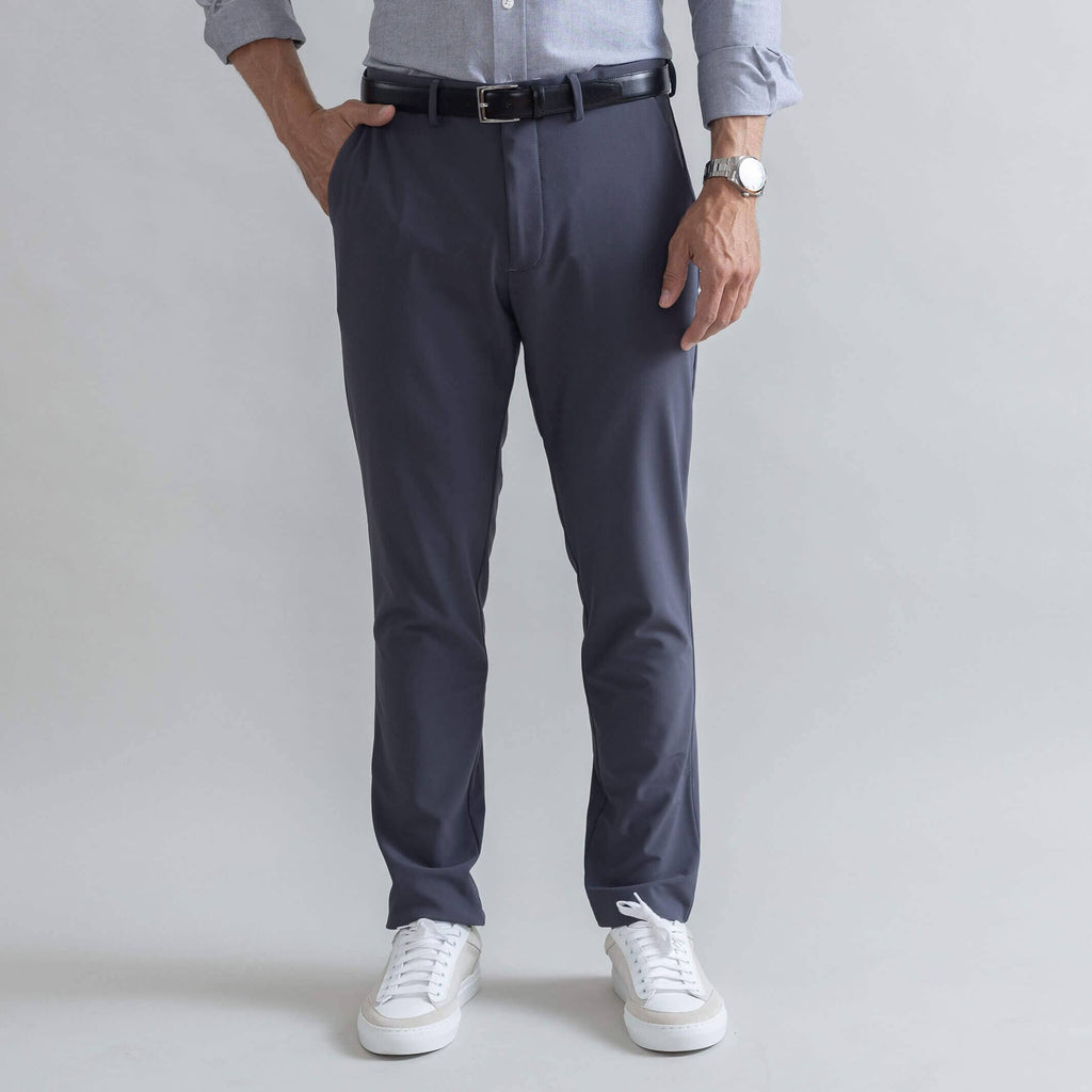 The Dark Grey Performance Stretch Richmond Chino Custom Pant Custom Pant- Ledbury