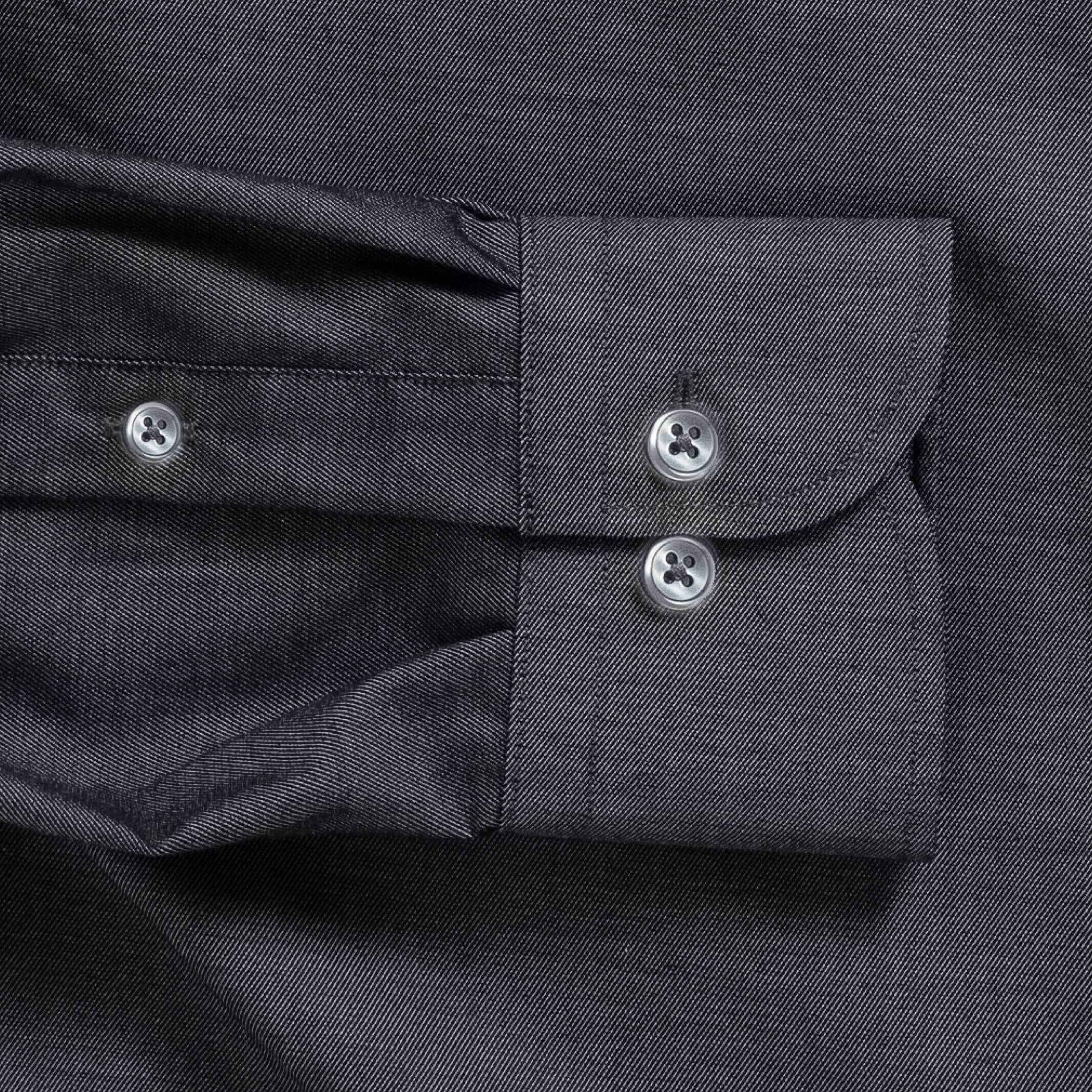 The Charcoal Sanders Non Iron Fine Twill Custom Shirt – Ledbury