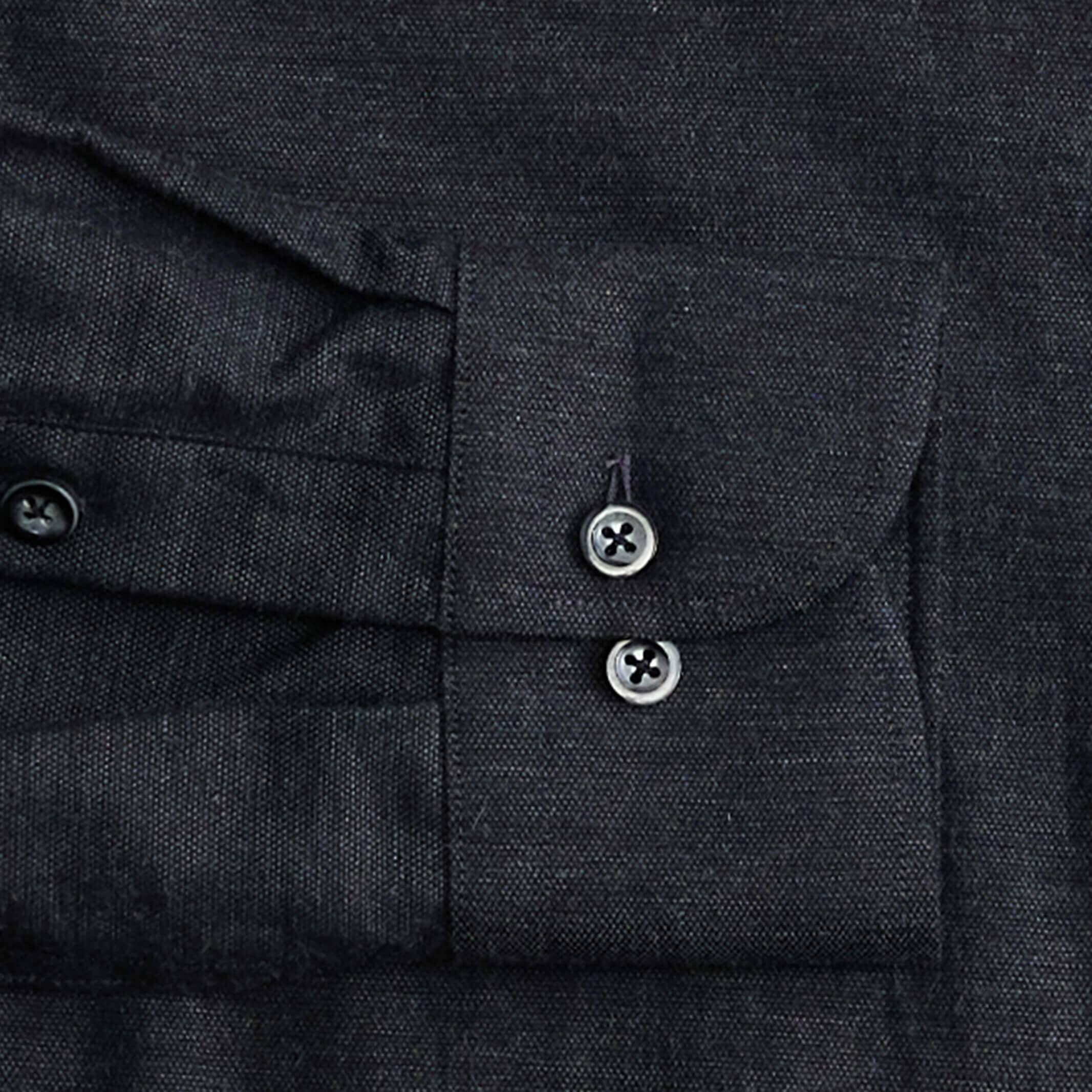 The Charcoal Brompton Mouline Custom Shirt – Ledbury