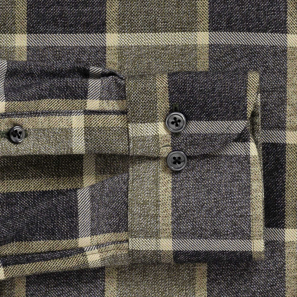 The Sage Hartmann Flannel Custom Shirt Custom Casual Shirt- Ledbury