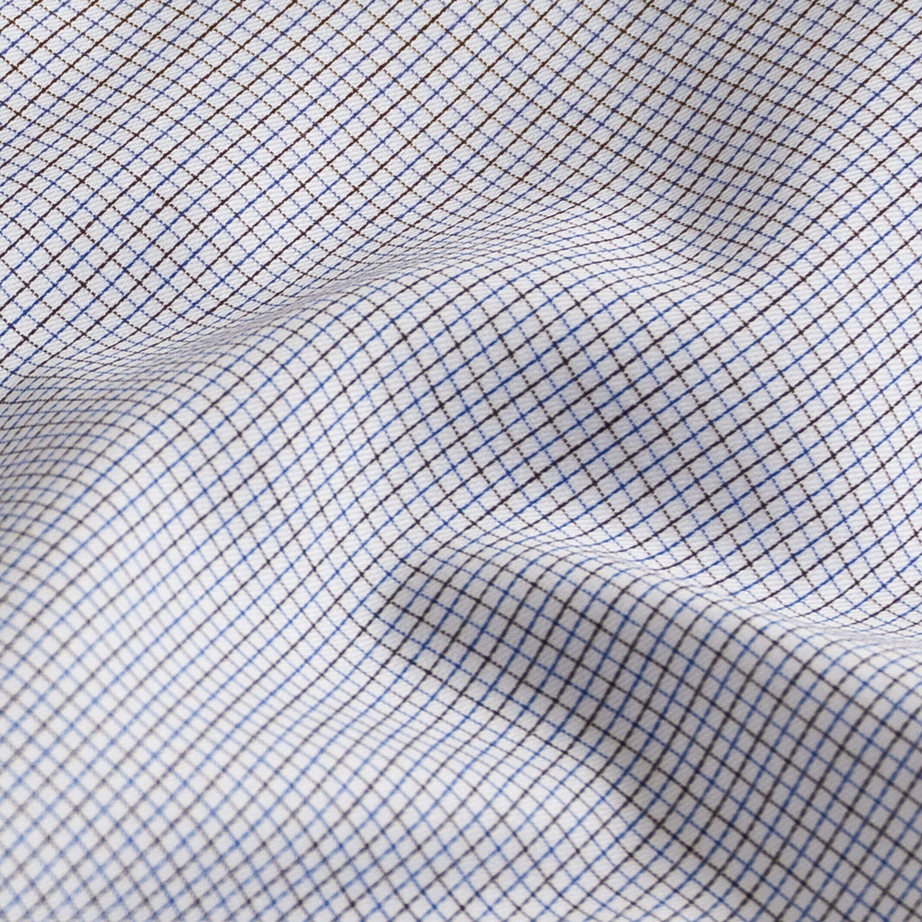 The Brown Boscher Check Custom Shirt Custom Dress Shirt- Ledbury