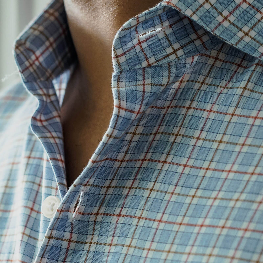 The Currant Bradford Check Custom Shirt Custom Casual Shirt- Ledbury