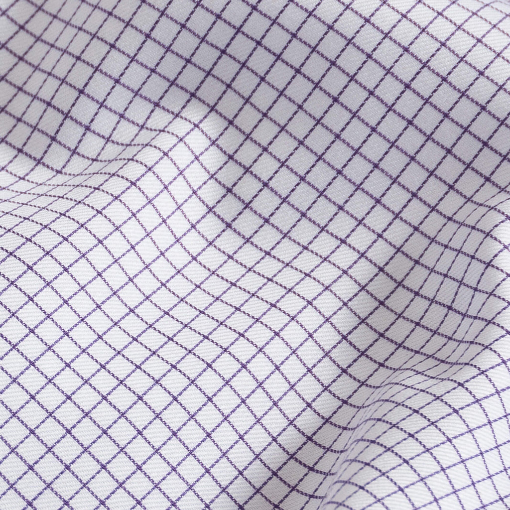 The Violet Faber Non Iron Twill Custom Shirt Custom Dress Shirt- Ledbury