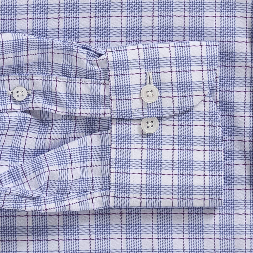 The Purple Bolton Performance Custom Shirt Custom Dress Shirt- Ledbury