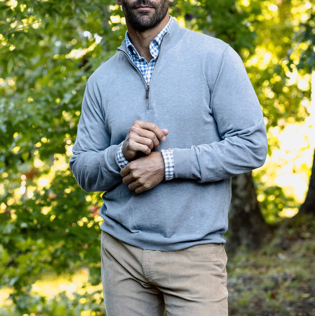 The Blue Mist Easterley Pullover Sweater Sweater- Ledbury