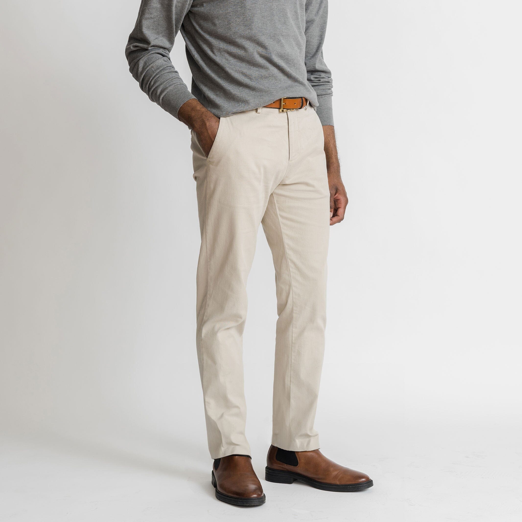 The Tan Richmond Chino Custom Pant – Ledbury