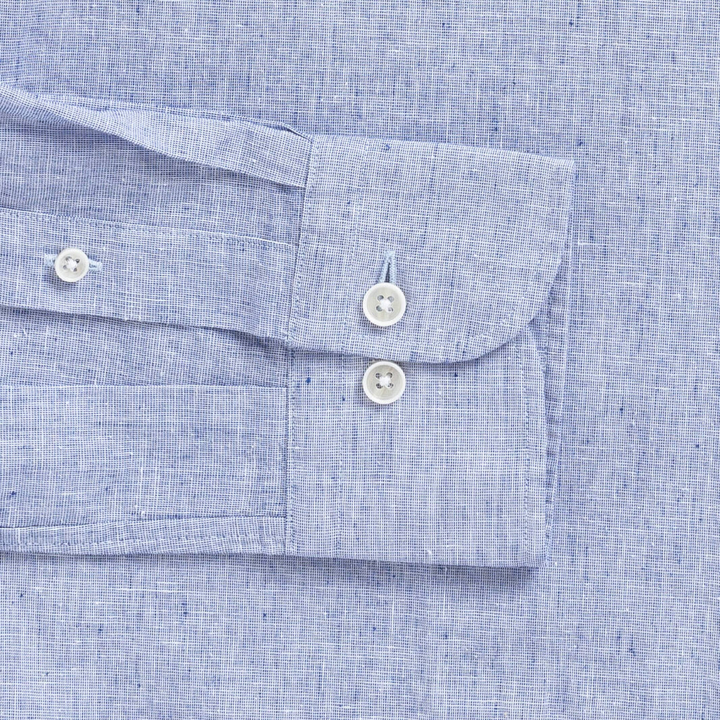 The Blue Barretto Cotton Linen Custom Shirt – Ledbury