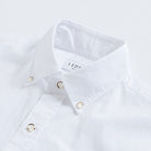 The White Barretto Cotton Linen Custom Shirt Custom Casual Shirt- Ledbury