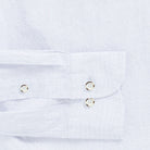 The White Barretto Cotton Linen Custom Shirt Custom Casual Shirt- Ledbury