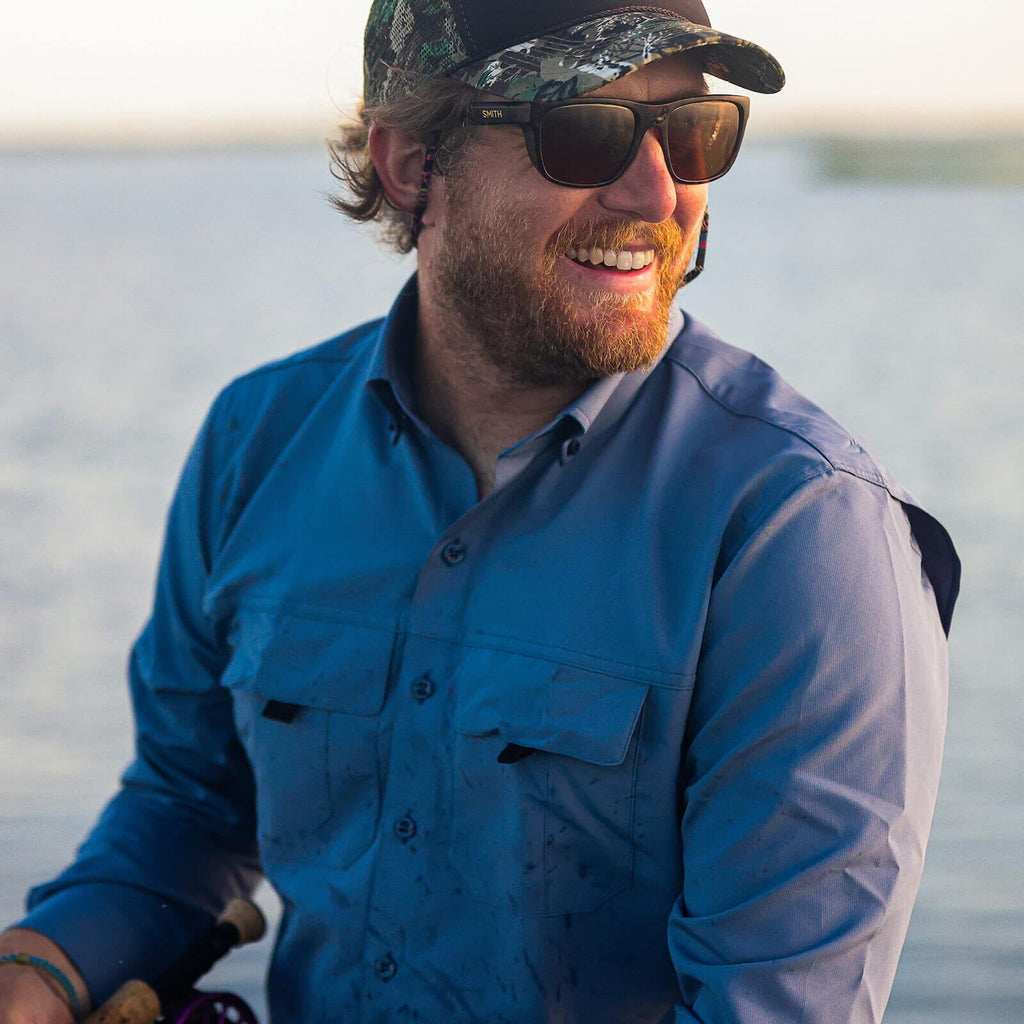 The Blue Tulu Custom Fishing Shirt Custom Casual Shirt- Ledbury