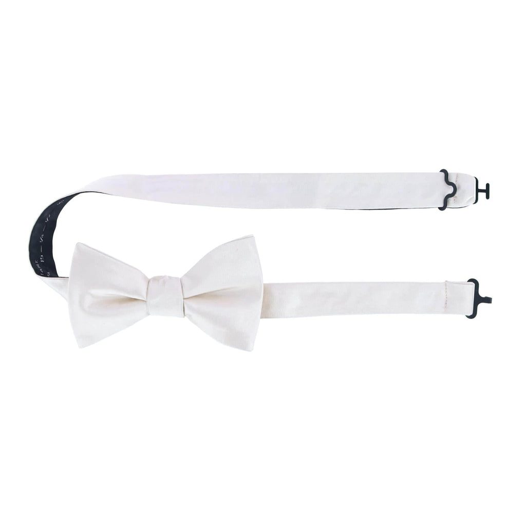 Trafalgar Sutton Solid Color Silk Bow Tie Bowtie- Ledbury