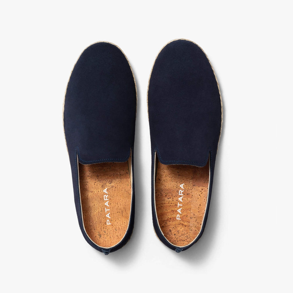 Patara Navy Smoking Slipper Footwear- Ledbury