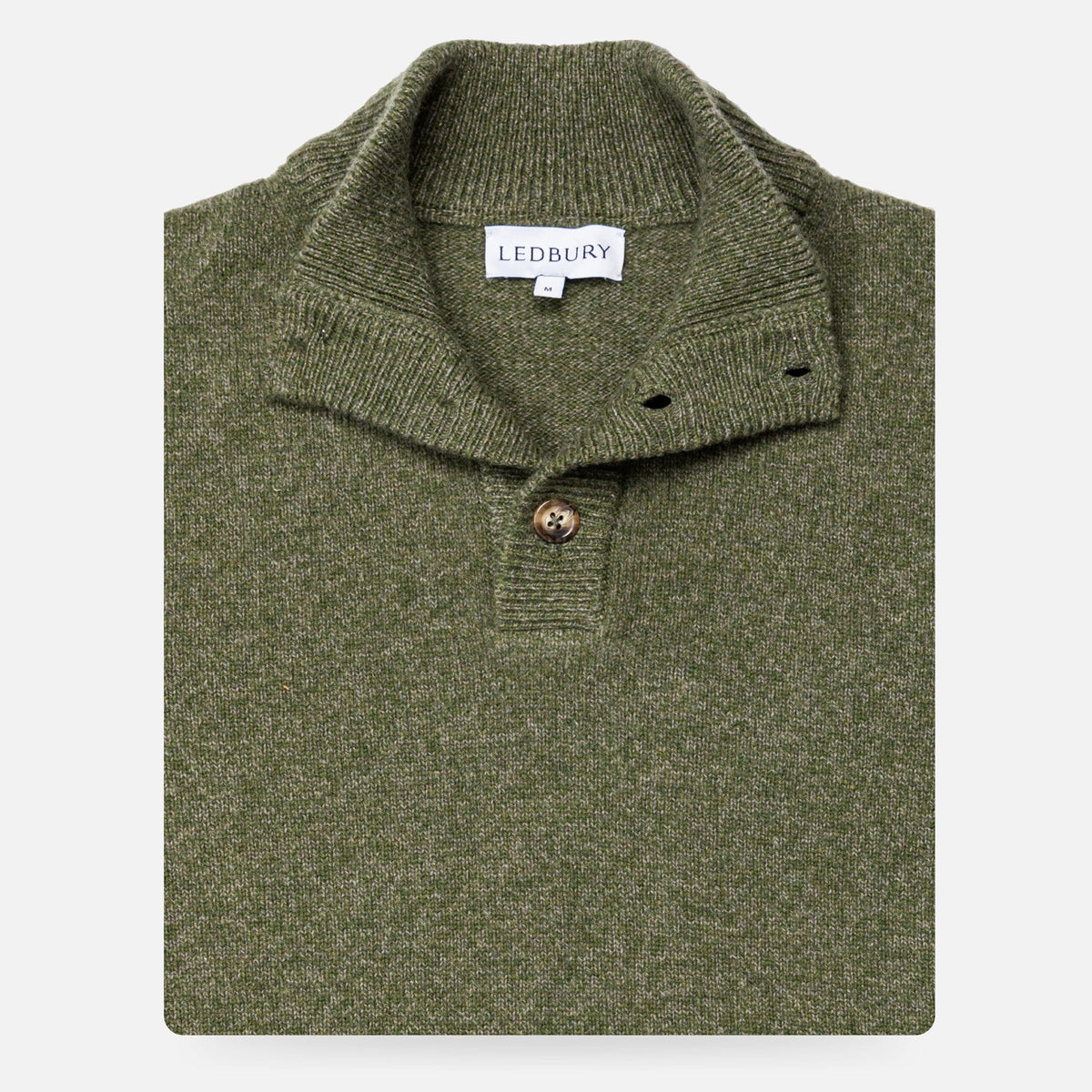 The Sage Brewer Mock Neck Sweater – Ledbury