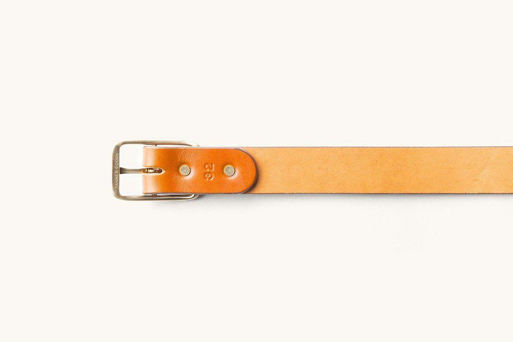 Tanner Goods Saddle Tan Standard Belt Belt- Ledbury